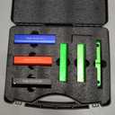 HA1234 Door Repair Set Door Adjustment Tool 6 Pieces Hinge Repair Kit Fit for Quick Adjustment Loose or Sagging Door Versatile Tool Hinge Fixing Tool