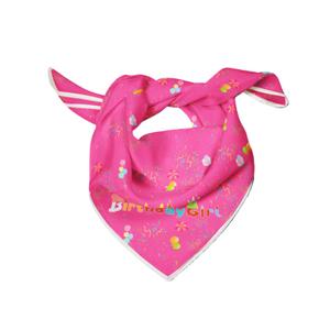 PAPIAMEN Birthday Dog Bandanas Girl,Pink Reflective Dogs Scarfs for Birthday Party Decorations Supplies for Dogs Pet Accessories,Cat Dogs Triangle Pet Scarves for Large Dogs Outfit,L