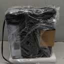 Single Serve Coffee Maker with Built-in Detachable Milk Frother, Iced and Hot Coffee Machine for K Cup & Grounds, 40oz Removable Water Reservoir, 6 Cup Sizes, Fits 7.3" Travel Mug, Black