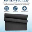 LEIFIDE 10 Pack Yoga Mat Bulk 68'' x 24'' x 4mm Thick Yoga Mat