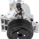 ECCPP A/C Compressor with Clutch 2012-2019 For Nissan Versa 1.6L 2014-2019 For Nissan Note 1.6L AC Compressor