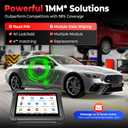 Launch Scanner X431 1MM* Plus Car Tool with X-PROG3, Engine/Gearbox ECU Cl, All-in-One Diagnostic Tool, ECU Coding as PAD, 39+ Services, All-System Scan, 2-Year Update, Black, Android