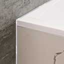 Caulk Tape 0.3" x 40' - White Waterproof Caulking Strip Peel and Stick Tape Roll for Shower Bathtub Bathroom Toilet