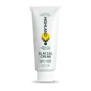 Highland Glacial Cream - Versatile hair styling cream that smooths, de-frizzes, texturizes & boosts curls. Natural, plant-derived, & made for all hair types. (2.5 oz)