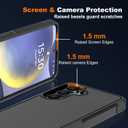 Hualele for Samsung Galaxy S24/S25 Plus Case,[Military Grade Protection] [Dropproof Shcokproof] Anti-Slip Grip Slim Dual Layer Rugged Heavy Duty Galaxy S24 S25 Plus Phone Case,Black