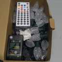 Joomer St. Patrick's Day Green String Lights, 65FT 100 LED C9 Color Changing RGB Xmas Tree Lights Connectable Remote Control Waterproof Plug in Outdoor Waterproof for Christmas, St. Patrick's Decor