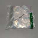 18 Pcs Iridescent Star Balloons, Iridescent Clear Stars Foil Balloon with 6 Pcs 22-Inch Explosion Star Balloons 12Pcs Silver 10-Inch Four Pointed Stars Balloon for Birthday New Year Party Decors