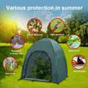 Winter Plant Covers for Snow and Ice Protection Shrub Cover Freeze Protection Plant Tent Protect Outdoor Plant and Potted Plant from Snow Frost Sun and Animal with Zipper Door 36*36*40 (2Packs)