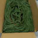 2Pack 6FT Christmas Garland Real Touch Norfolk Pine Garlands,Realistic Greenery Garland for Mantle,Fireplace,Stairs,Table,Door,Porch,Deluxe Green Garland for Indoor Outdoor Winter Holiday Xmas Decor