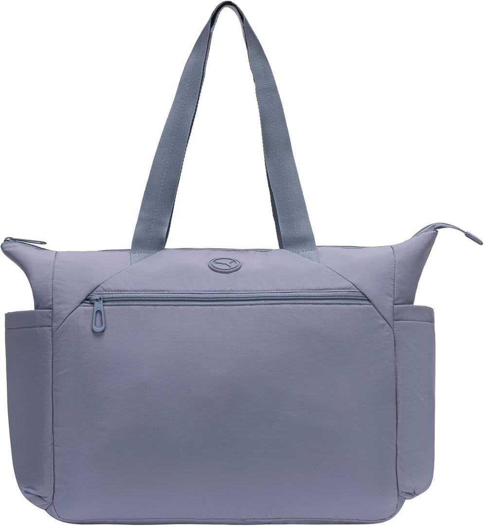 PUMA Transit Tote Bag, Durable Nylon for Travel or Daily Use, with Luggage Strap
