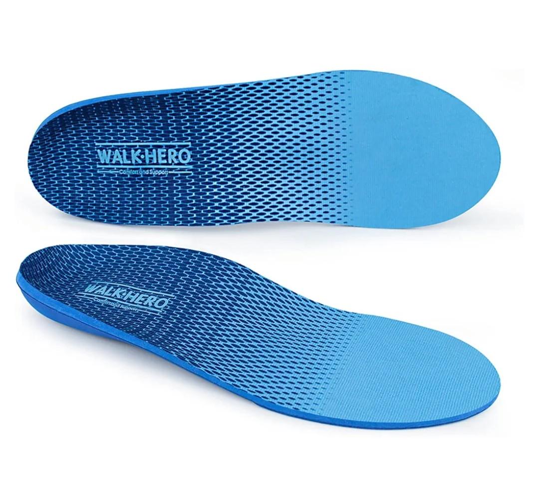 Plantar Fasciitis Feet Insoles Arch Supports Orthotics Inserts Relieve Flat Feet, High Arch (Mens 5-5 1/2 | Womens 7-7 1/2)