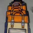 40 Pcs Back to School Goodie Bags Bulk Small Cute Cartoon Backpack Birthday Gift Bags with Top Handle for Kids Snack Candy Students First Day of School Classroom Party Supplies(Orange)