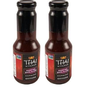 Thai Kitchen Sweet Soy, Garlic & Chili Everything Sauce, 9.9 fl oz (Pack of 2), BEST If Used JUL 09/24
