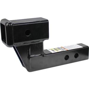MaxxHaul 50397 Trailer Hitch Riser for 2 Inch Receivers with 4 Inch Rise/Drop
