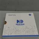 Smart Keypad Door Lock with Handle: NICE DIGI Keyless Entry Electronic Lock for Front Door, Easy Installation (Black)