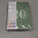 2026 Planner, Weekly and Monthly Calendar Agenda Book, Jan 2026 - Dec 2026, Hardcover Planning Academic Planner for Office School Supplies and Desk Accessories - A5 (6.3'' x 8.5'') (Green)