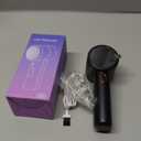 Fabric Shaver, Lint Remover Rechargeable, Electric Portable Sweater Defuzzer with 3 Speeds, 6 Leaf Blades, Digital LED Display to Remove Pilling for Clothes, Furniture, Sweater, Couch, Blanket (Black)