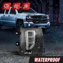 GM25923315 Front Bumper Fog Halogen Light Right Passenger Side Enhance visibility for 2016 2017 2018 CHEVROLET SILVERADO 84000614