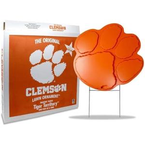 The Original Clemson Lawn Ornament - Clemson Tigers Paw