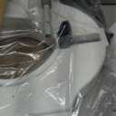 Carex E-Z Lock Raised Toilet Seat with Handles - 4.5 Inch Toilet Seat Riser with Arms, Toilet Riser Fits Most Toilets, Elongated or Round, Toilet Seat Lifter, White