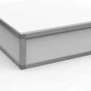 Modular Smart Stage section, Stage Riser,24inchX24inchX8inch (STRONGHOLD APLEDS2208)