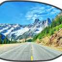 Passenger Right Side with Heated Mirror Glass Fits for Honda Civic 2012 2013 2014 2015 Replacement for 76203TR3A01