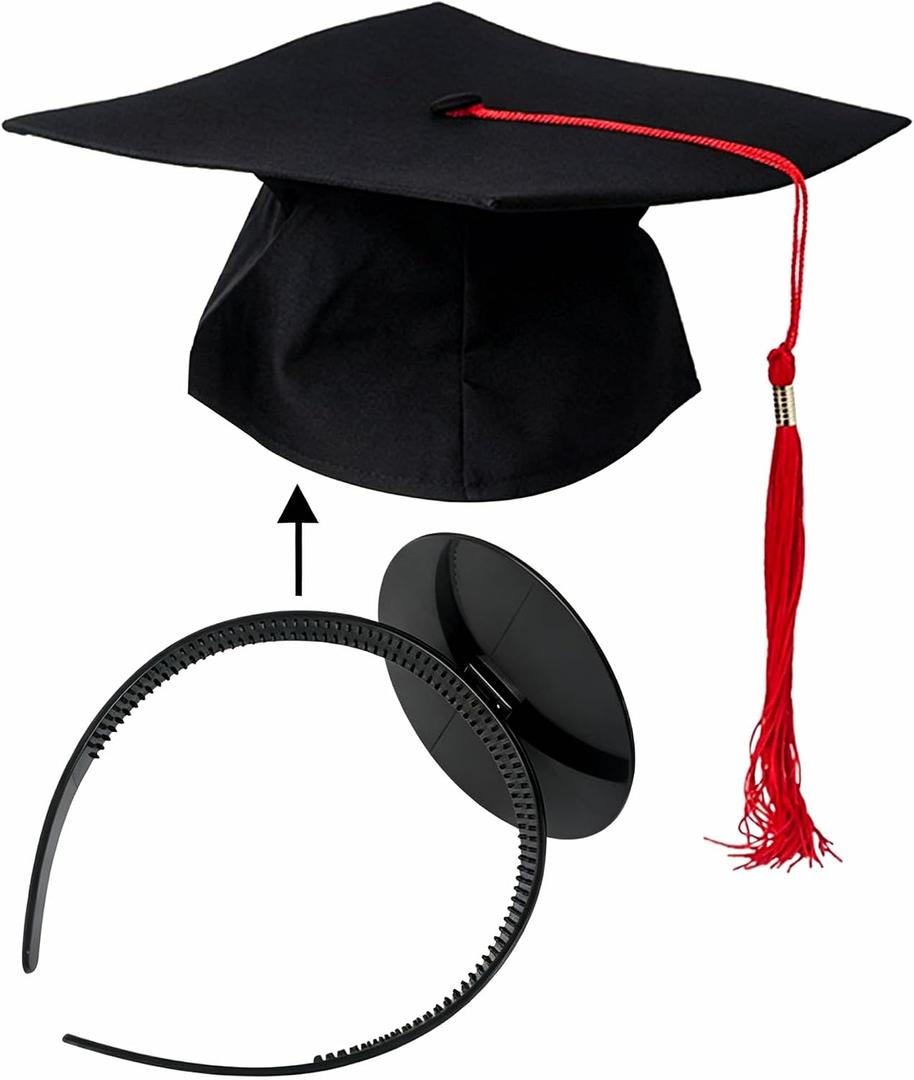 Essager Graduation Cap Headband Grad Hat Decorations Holder Decorations Accessory