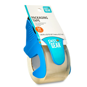 Pen+Gear Packing Tape with One-Handed Dispenser, Clear, 1.88 in. x 50 Yd.