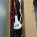 JOYSTAR Angel Girls Bike for Toddlers and Kids Ages 2-13 Years Old, 12 14 16 18 20 Inch Kids Bike with Training Wheels & Basket, 20 24 Inch Girls Bicycle with Handbrake & Kickstand (Fuchsia)