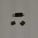 128GB USB C Flash Drive Dual USB 3.0 Flash Drive Type C + USB A Portable Type-C Flash Drive 2-in-1 USB-C Thumb Drive for Smartphone Tablet Computer Mac iPhone 15 Black