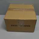 UNIQOOO Clear Acrylic Card Box w/Slot, Thick DIY Wedding Box Blank White Print, Large 10x10x5.5 in, for Reception Decoration Fundraiser Money Box Election Ballot Graduation Keepsake Party Favor