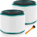 Colorfullife 2 Pack Replacement Filter for Dyson HP00, HP01, HP02, HP03, DP01, DP02 Desk Air Purifiers. Compare to Part # 968125-03 for Dyson Pure Cool Link Fans