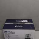 Kitchen in the box Food Processor, Electric Meat Grinder & Food Chopper with 400W Powerful Veggie Chopper-2 Bowls8 Cup+8 Cup & 2 Bi-Level Blades for Meat/Fish/Vegetable/Baby Food Black Button