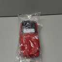 2 x adidas Unisex Stirrup Socks for Baseball, Softball & Team Sports (Red)