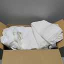 Laura Ashley - Queen Duvet Cover Set, Reversible Cotton Bedding with Matching Shams, Lightweight Home Decor for All Seasons (Annabella White, Queen)