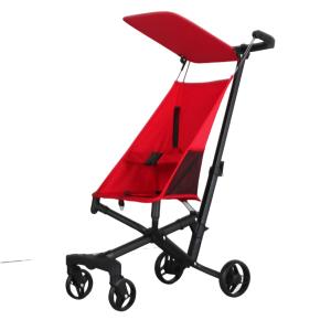 Stroller for kids ages 4-8Lightweight Umbrella Stroller - Perfect Travel Companion for Babies' First Outing! (Red)