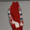 Christmas Dog Sweaters for Small Medium Large Dogs and Cats,Pet Soft Warm Holiday Outfit Girl & Boy,Pup Winter Clothes Turtleneck Double Knitting Collar for Outdoors Playing (Deer, M)