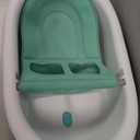 Frida Baby 4-in-1 Grow-with-Me Baby Bathtub, Baby Tub for Newborns to Toddler with Removable Bath Seat & Backrest for Bath Support in Tub