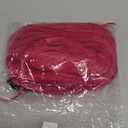 ColorGround Long Straight Hot Pink Cosplay Wig with 2 Ponytails for Halloween Party Costume (Hot Pink)