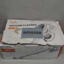 Tikom V500 Cordless Vacuum Cleaner for Home, 40000Pa/450W Stick Vacuum with LED Touch Screen, Charging Wall Dock, Anti-Tangle, Lightweight Handheld Vacuum for Pet Hair, Hard Floor, Carpet (Orange&white)