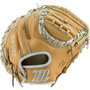 Marucci Acadia M Type V2 Youth Baseball Catcher's Mitt, 32 inches, Beige (12.60")