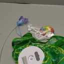 Interactive Cat Toys for Indoor Cats,[Newly Upgraded] Rechargeable Touch Activated Hide and Seek Kitten Toys for Bored Indoor Adult Cats with Fluttering (Green)