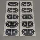 Remanufactured for 822XL Ink Cartridges Latest Upgrade for 822 XL for Workforce Pro WF-3820 WF-3823 WF-4820 WF-4830 WF-4833 WF-4834 Printer 8 Pack