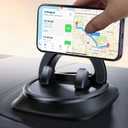 NIYEVN Dashboard Cell Phone Holder for Your Car, Adjustable Spring Design Dashboard Holder, 360 Rotatable Car Cell Phone Holder for iPhone 16 15 14 13 12 Pro Max, Samsung, Android and More