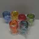 12 Ounce Plastic Wine Glasses Set Of 6,Unbreakable Acrylic Wine Glasses,Reusable Colored Plastic Goblets Stackable,Dishwasher Safe Bpa Free Ideal For Parties (Multi Color, 12 Ounce)