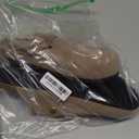 Womens Suede Clogs Mens Genuine Leather Mules Cork Footbed Sandals with Arch Support (Dark Brown), 48