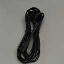 AGVEE 10ft TV Power Cord for LG TV LCD LED HD 4K 8K, 90 Degree ETL Listed 18AWG 2-Prong AC Power Cable IEC C7 C8 Replacement for LG TV, Black