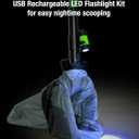 GoGo Stik Genie Rechargeable Led Flashlights and mounting Clip for Your Night use.