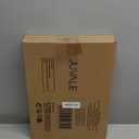 Juvale Silverware Organizer Tray - Brown Bamboo, 6-Slot, 14.5 x 10.25 x 1.75 in - Utensil Drawer Organizer & Cutlery Tray for Kitchen & Desk Use