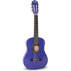 Music Alley MA-52 30" Half Size Junior Guitar For Young Kids (Blue)